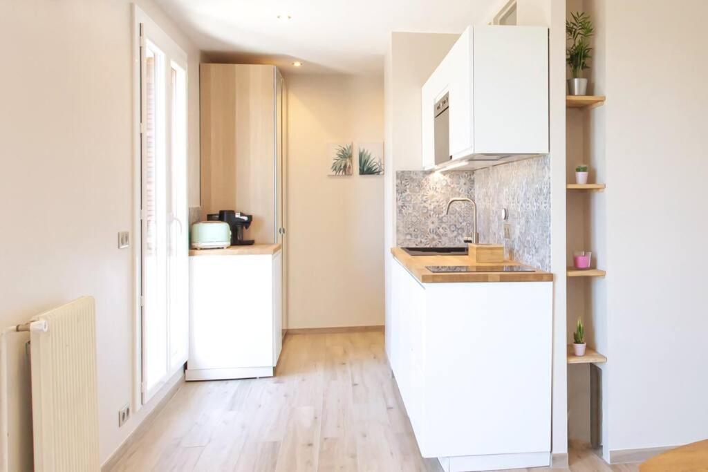 L36 Sea View Terrace 10Min Walking To Sea/Parking & Ac Leilighet Nice Eksteriør bilde