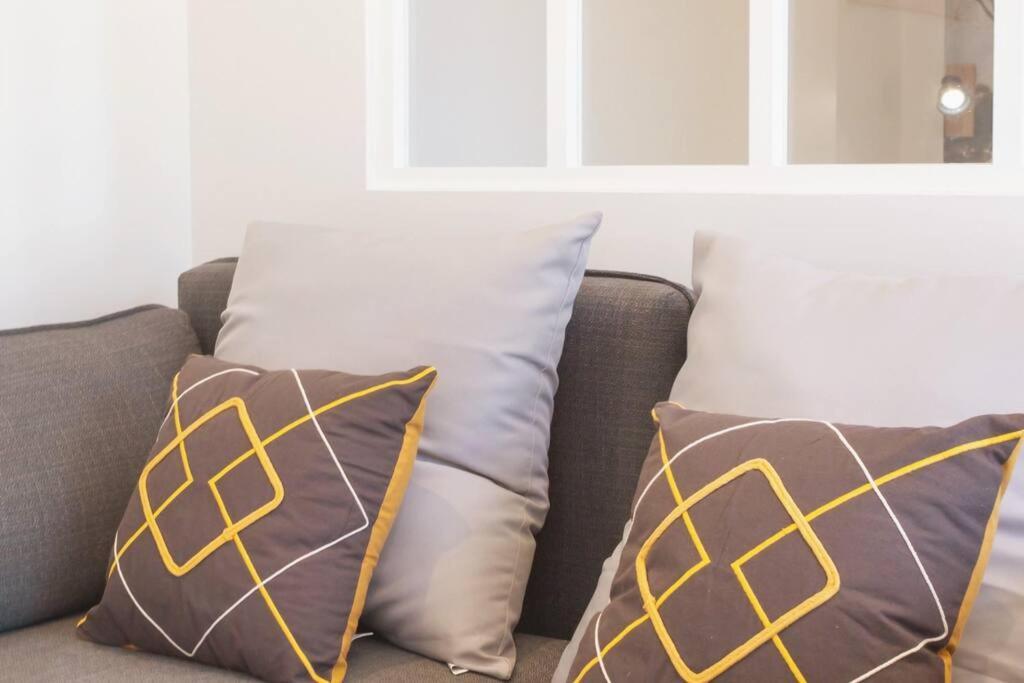 L36 Sea View Terrace 10Min Walking To Sea/Parking & Ac Leilighet Nice Eksteriør bilde
